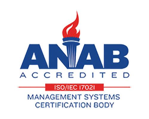 ANAB Accredited